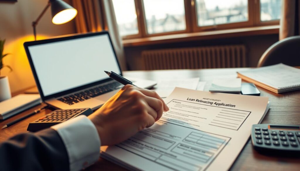 student loan refinance process